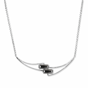 Naszyjnik srebrny z kamieniami