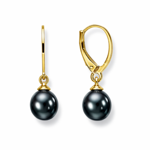 Kolczyki srebrne z perłą naturalną