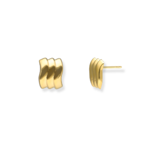Kolczyki srebrne Wavy Mini
