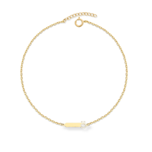 Bransoletka z blaszką i Misiem