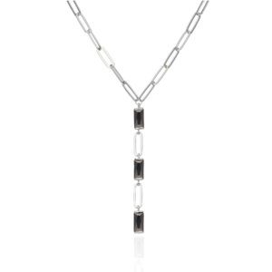 Naszyjnik srebrny z kamieniami Olya