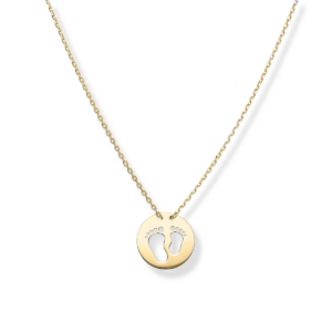 Naszyjnik srebrny Stopki