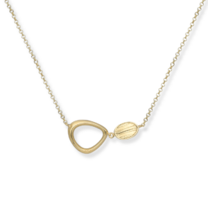 Naszyjnik srebrny Aida Duo