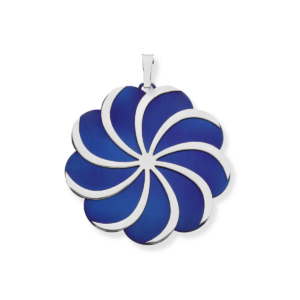 Kolczyki srebrne Swirl