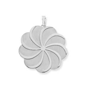 Kolczyki srebrne Swirl