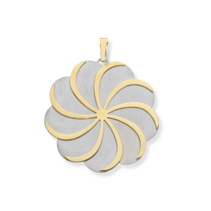 Kolczyki srebrne Swirl
