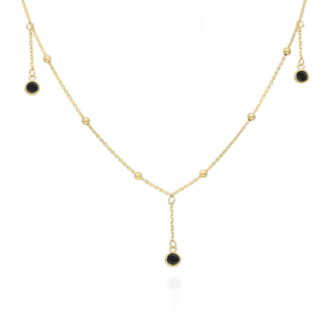 Naszyjnik srebrny z kamieniami Vistoso