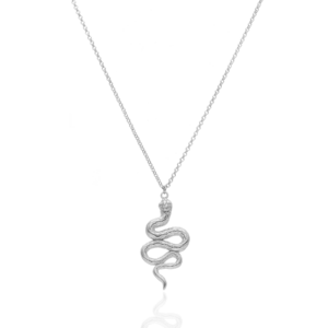 Naszyjnik srebrny Wąż