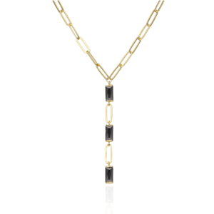 Naszyjnik srebrny z kamieniami Olya