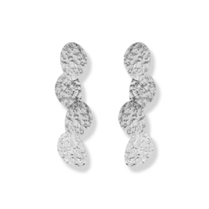 Kolczyki srebrne Lili - Srebrny Rodowany