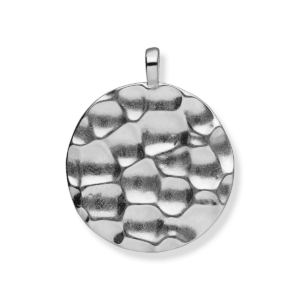 Wisiorek srebrny Wavy - Srebrny Rodowany