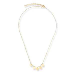 Naszyjnik srebrny z blaszkami