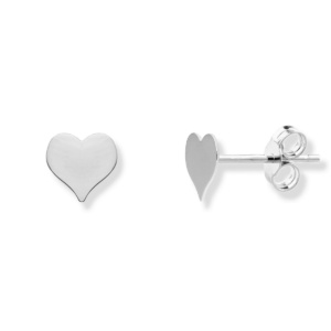 Kolczyki srebrne Heart