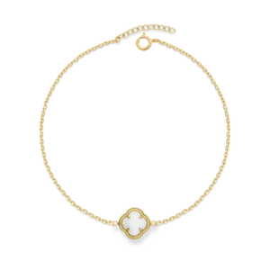 Bransoletka srebrna Karo w ramce