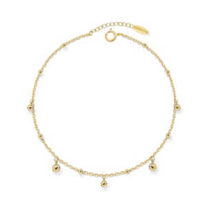 Bransoletka srebrna z kulkami All