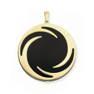 Wisiorek srebrny onyks Flame