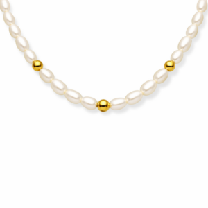 Wisiorek srebrny Baroque z perłą Swarovski