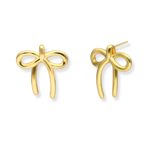 Kolczyki srebrne Kokardki