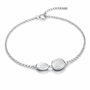 Bransoletka srebrna Aida