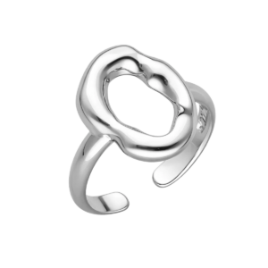 Pierścionek srebrny Oval